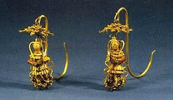 明代耳饰款式开元棋牌金器(图16)