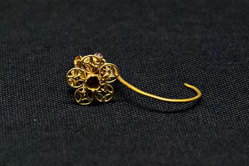 明代耳饰款式开元棋牌金器(图26)