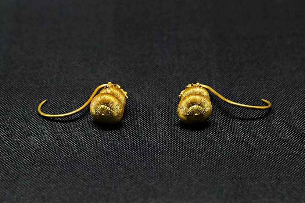 明代耳饰款式开元棋牌金器(图31)